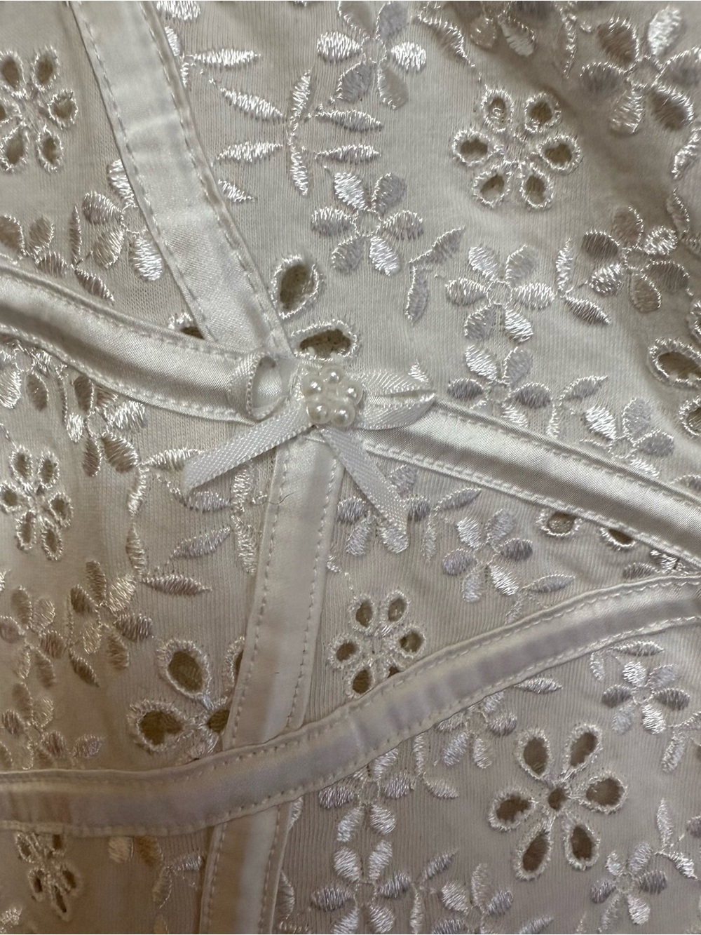 For Love and Lemons White Unlined Sophie Eyelet Skirt Mini Small Bachelorette - Picture 7 of 11